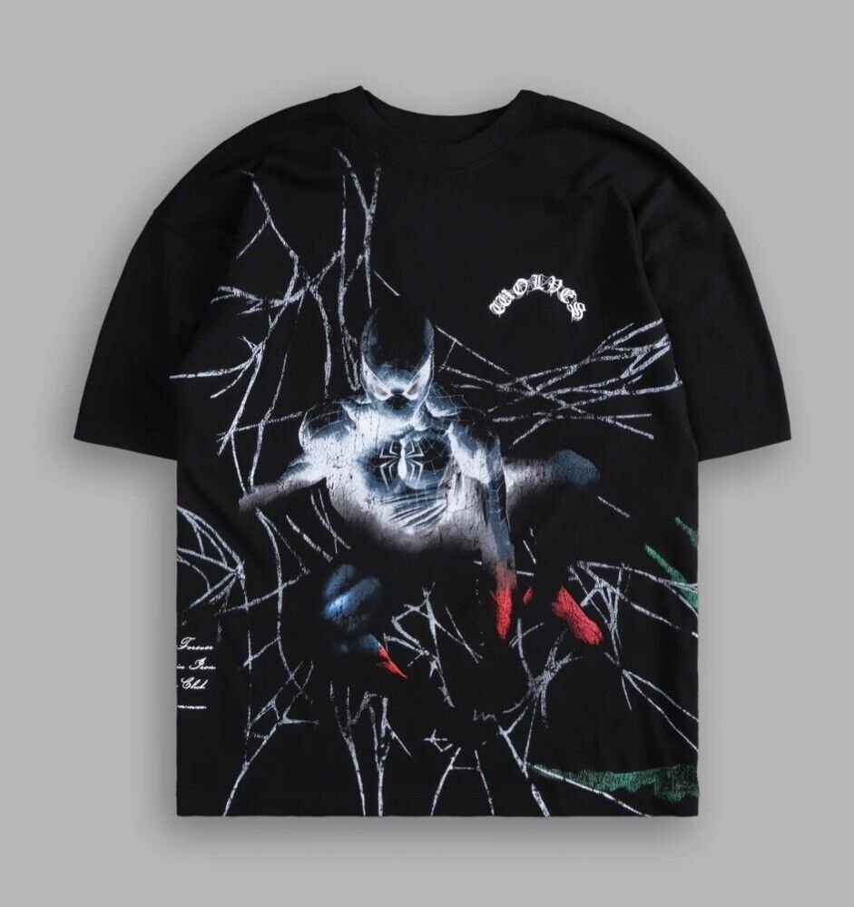 クリスマスファッション NEW Tee Oversized Negative Mister Man Spider Sport Darc Mens Lサイズ
