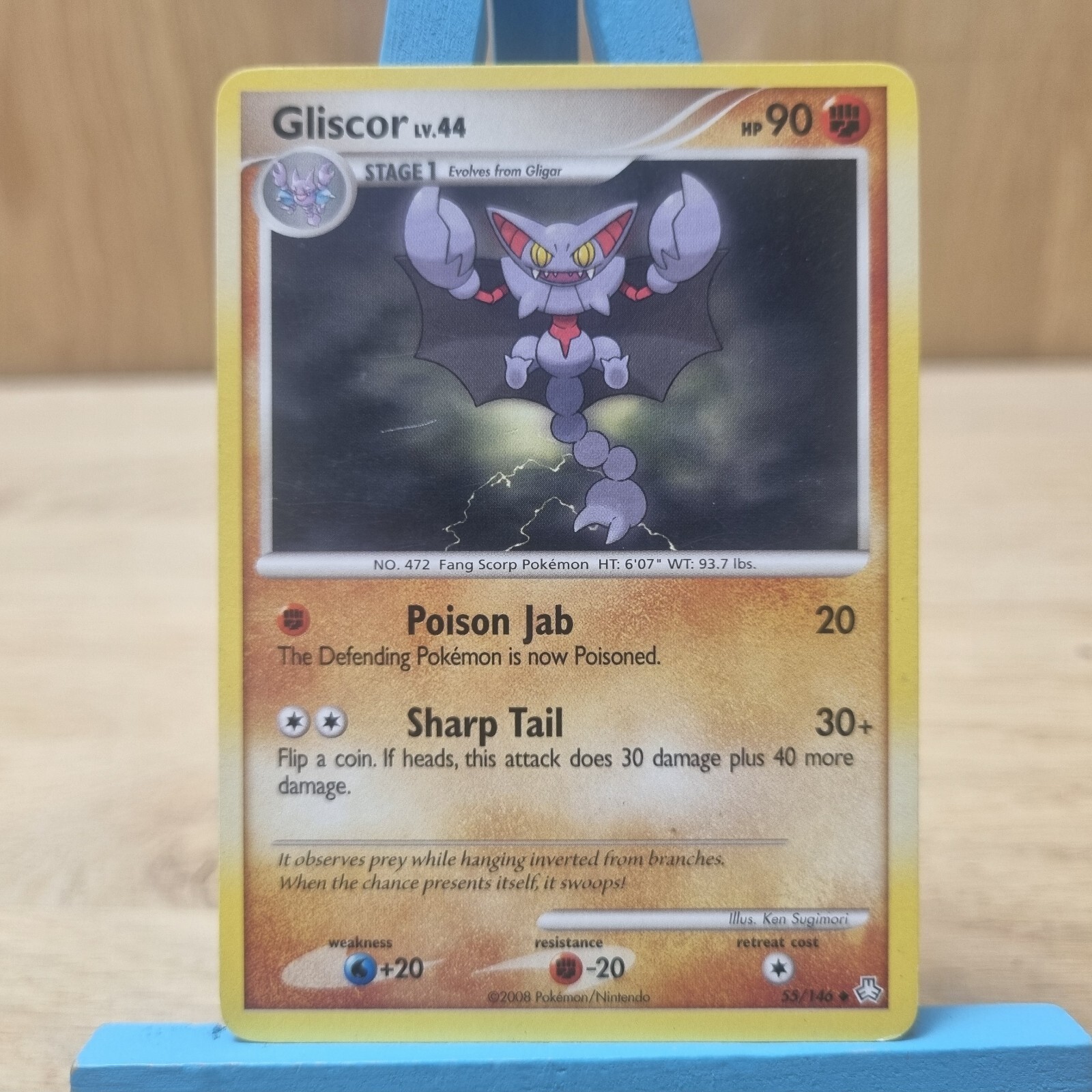 Gliscor 55/146 Legends Awakened LP/EX Pokemon Card