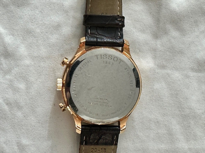 Tissot Tradition Chronograph Men's Watch Quartz Brown Leather