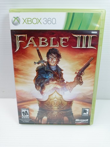 Fable III Microsoft Xbox 360 2010 CIB Complete w/ Manual Tested - Picture 5 of 6