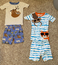 Gymboree Lot of Two Boy's Pajama Sets Size 6