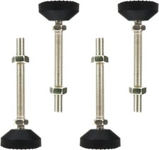 4x Lanzeuta Swivel Leveling Mount Heavy Duty M12, 2.32inch Dia Of Base
