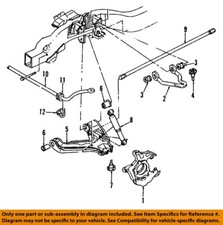 GM OEM 99-13 Avalanche 2500 Suspension Components-Lower Ball Joint 19207137