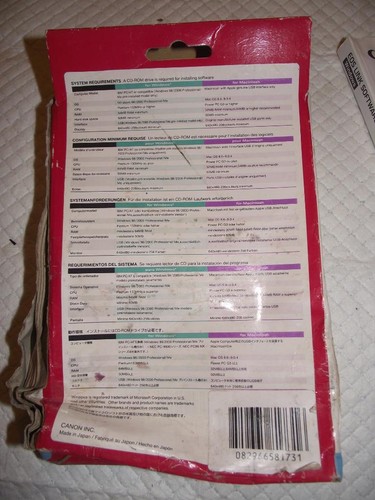 Canon ES-E1 EOS LINK Software With Cable For Eos 1V, MINT IN BOX WITH CD - Bild 7 von 8
