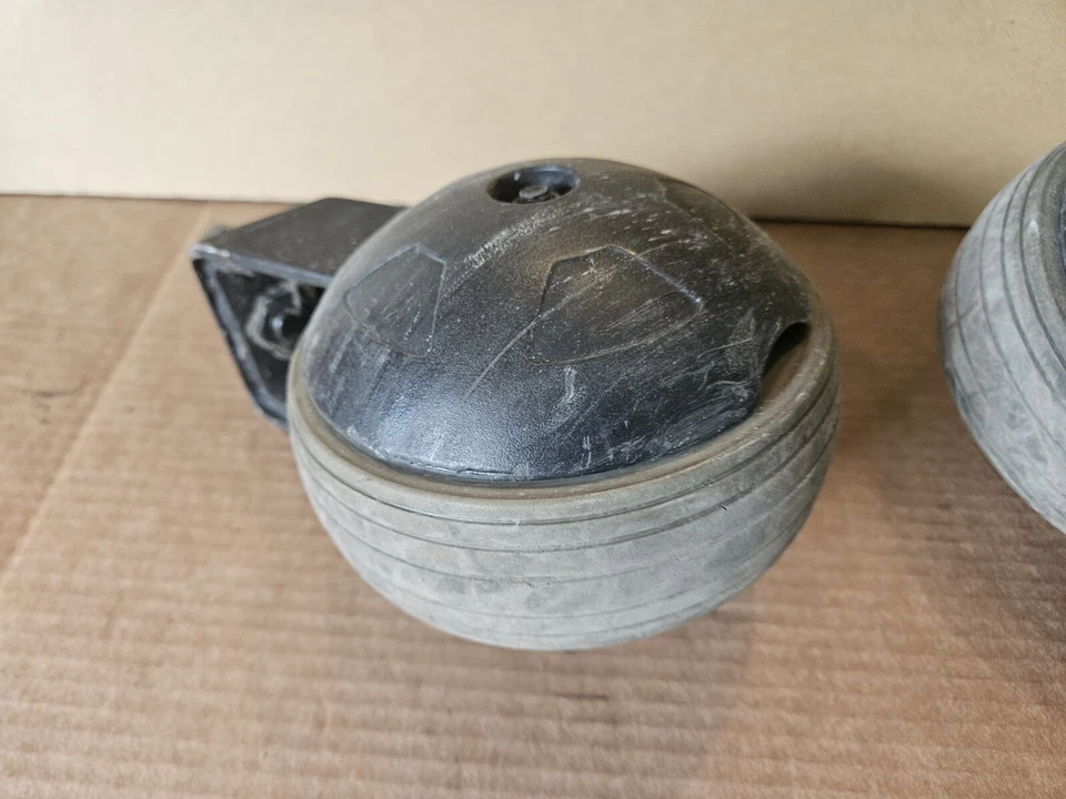 Pride Mobility Quantum Jazzy 600 E rear caster wheel 6" tire - Image 4 of 4