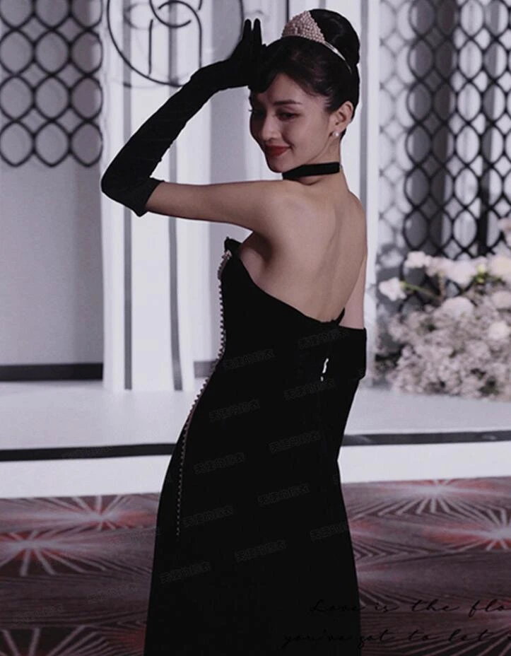 Ebay black tie dresses cheap