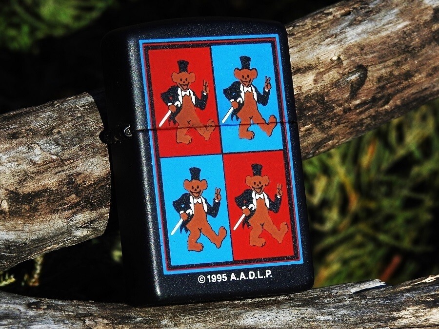 The Grateful Dead Dancing Bears Zippo Lighter - Jerry Garcia