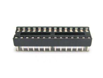 (34x) 28 Pin IC Dip Socket - 0.3'' Row Spacing - 0.100'' Pitch (2.54) -Tin Plated