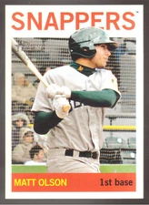 2013 TOPPS HERITAGE MINORS #92 MATT OLSON