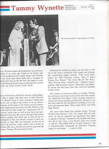 Libro de historia ilustrado Grand Ole Opry WSM 1974 estrellas del país espectáculos de Opryland V.5 - Imagen 4 de 7