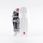 Gray Nicolls Cricket Shockwave Pro Batting Pads White Adult(M)/LH - SALE