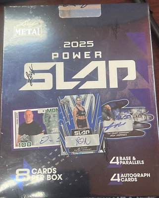 2025 Leaf Metal Power Slap Factory Sealed Hobby Box