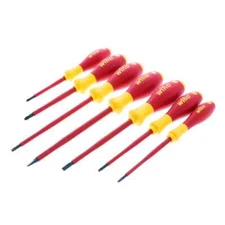 Wiha Tools 32097 7 Piece Insulated SoftFinish Screwdriver Set