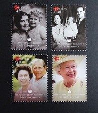 Tokelau 2016 - Queen Elizabeth II 90th Birthday - Set of 4 - MNH