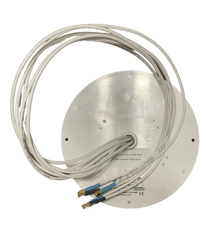 ANTENA INTERIOR OMNIDIRECCIONAL DOBLE BANDA 2.5/6DBI MIMO 6 ELEMENTOS HP J9659A Foto 2 de 3