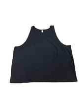 NWOT 7XB 7X Black USA Made Ribbed Tank Tops Sleeveless by Repp