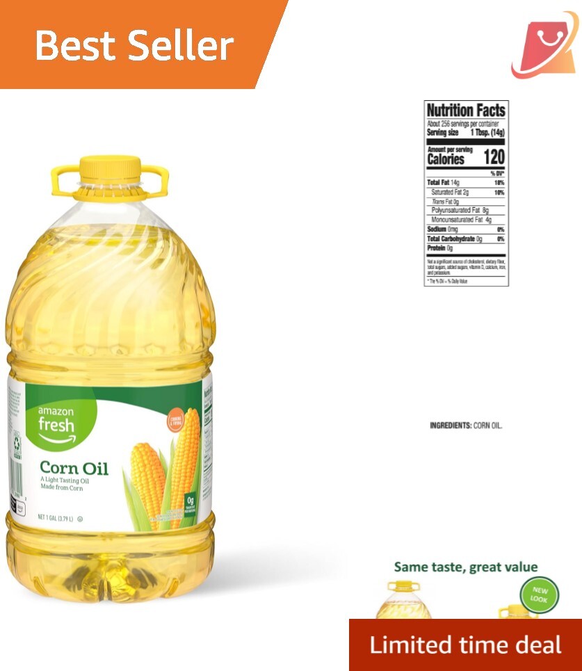 128 Fl Oz Cooking Oil For Frying Baking & Sauteing