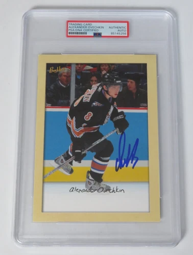 ALEXANDER OVECHKIN Signed Autograph Auto 2005 Upper Deck BeeHive Rookie Card PSA