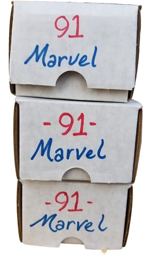 1991 Marvel Universe Impel Complete Base Trading Card Set - 162 Cards - 第 5/5 張圖片