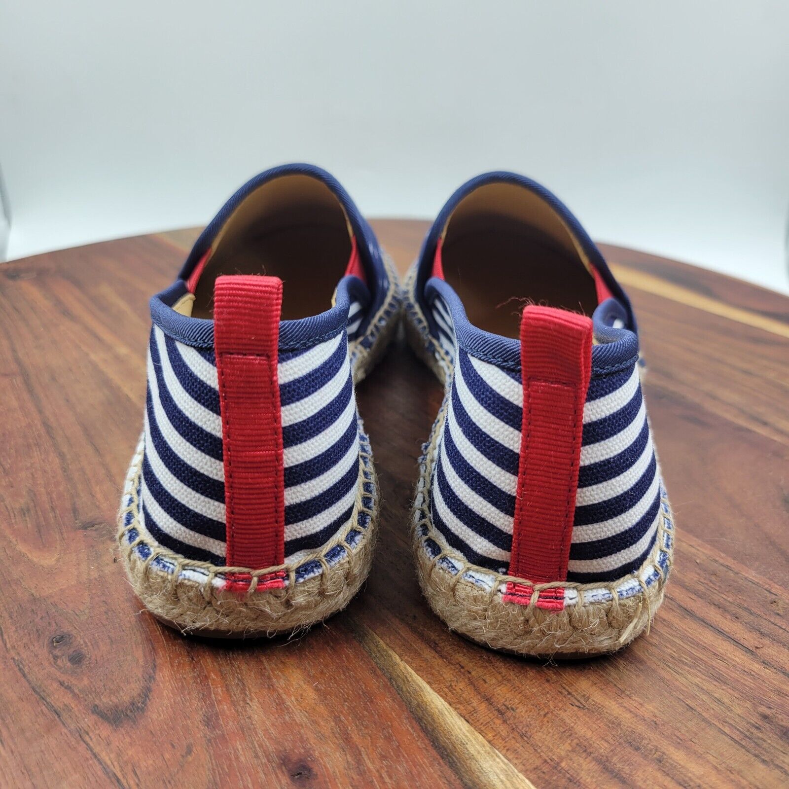 Talbots Loafer Shoes Women's 7.5M Red White Blue … - image 6