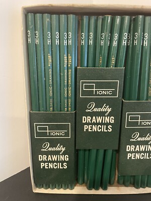 KEUFFEL AND ESSER IONIC DRAWING PENCILS 3H 58-0400 - 30 Total Pencils Unused