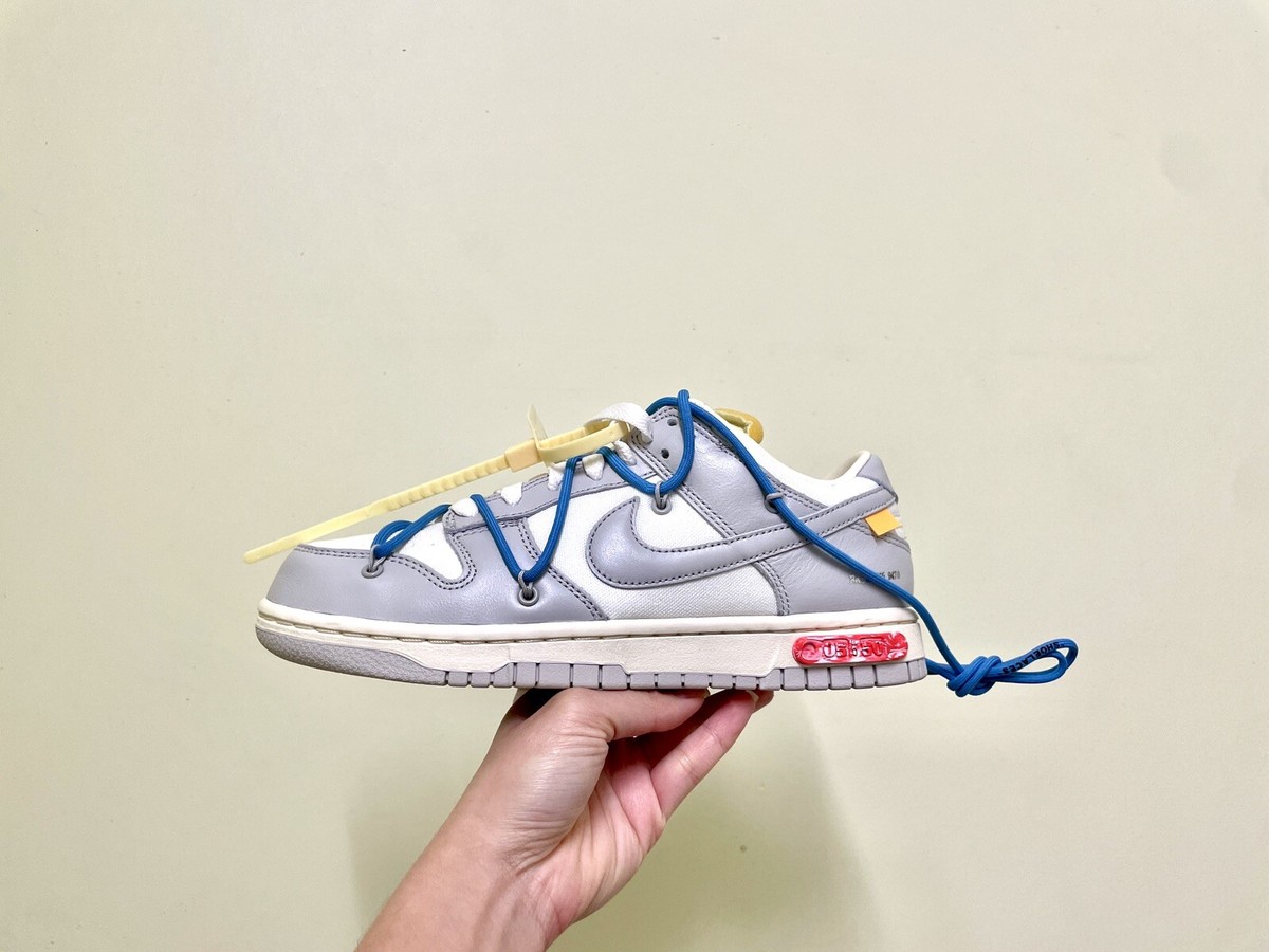 靴 off-white Nike Dunk Low 30cm Nike Off-White Dunk Low OW SB BLEU | eBay