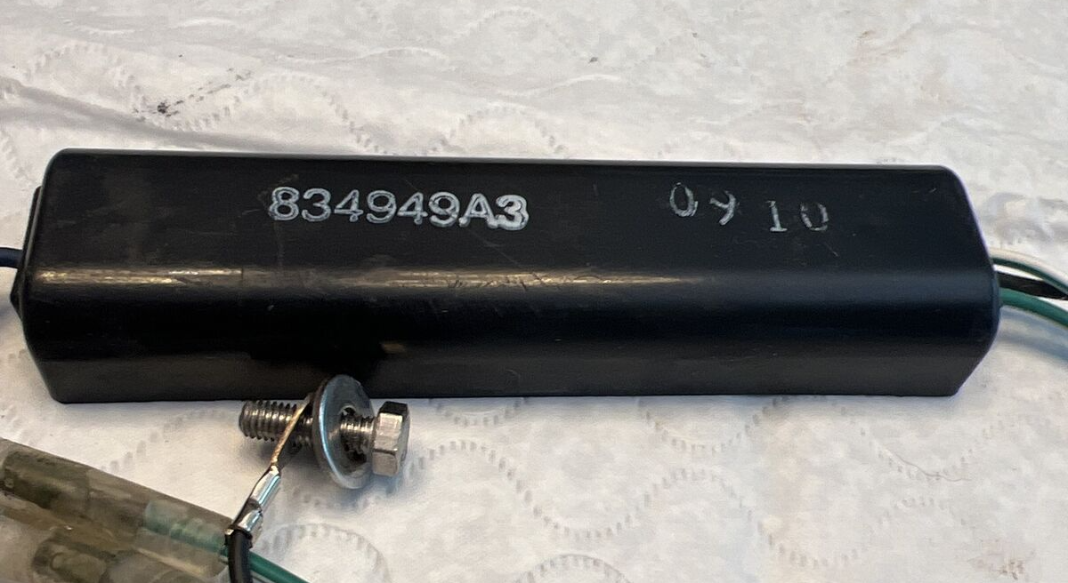 Mercury 60 HP Stator Adapter Module - USED -834949A3 | eBay