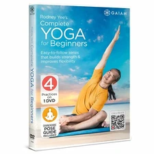 Rodney Yee's Complete Yoga for Beginners DVD Fitness Workout Exercise Video NEW
