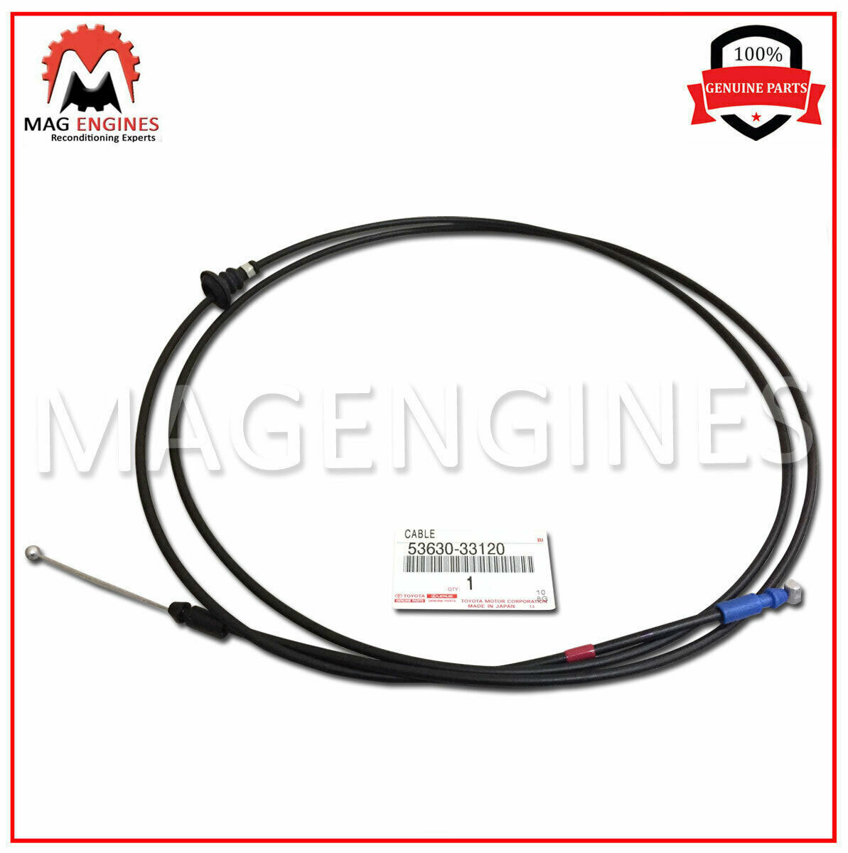 ころぽ Amazon.com: Genuine Toyota 53630-0C010 Hood Lock Cable