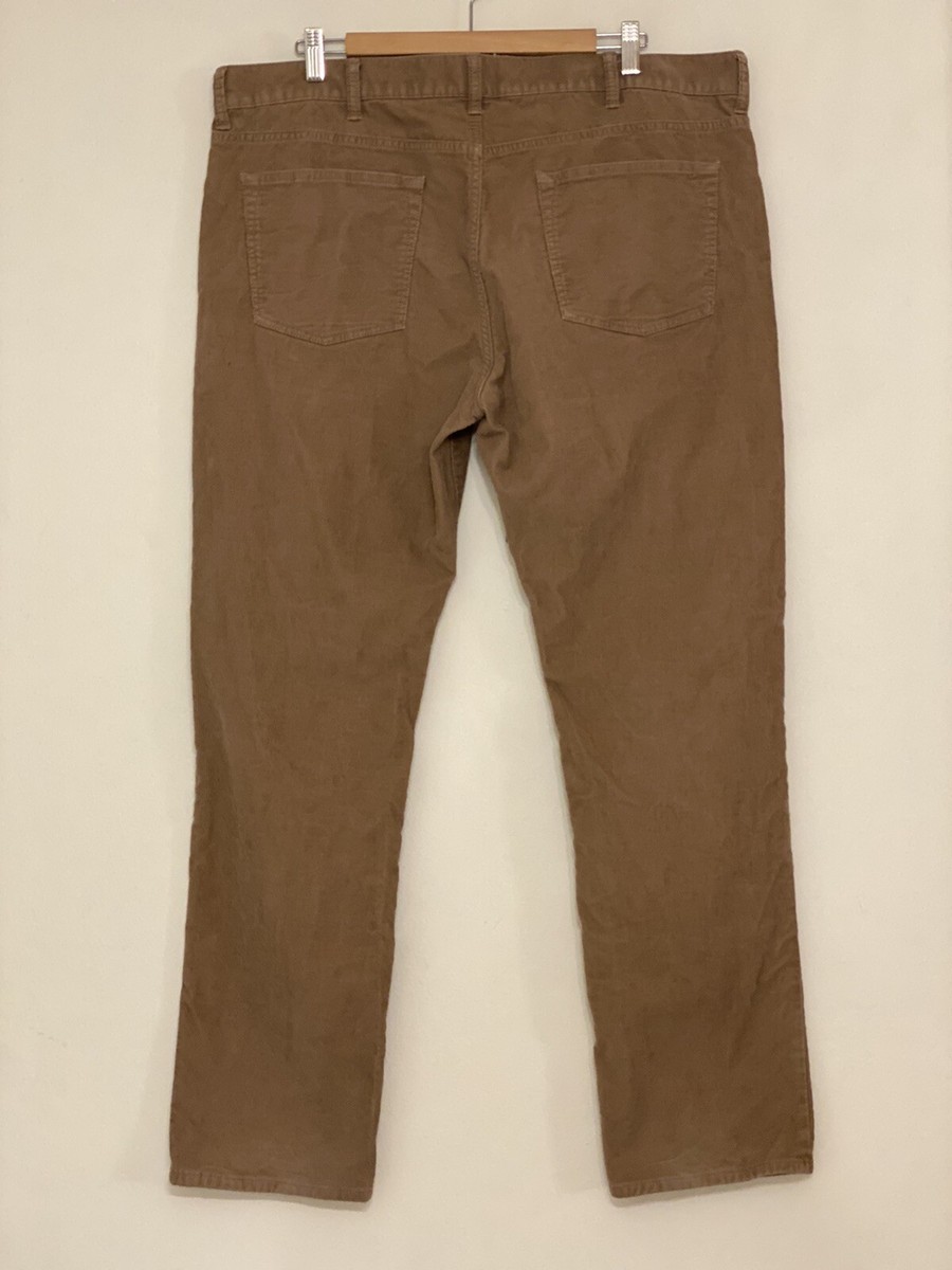 J. Crew/Jeans 770 Straight Brown Corduroy Cord Pants G7137 Size 38