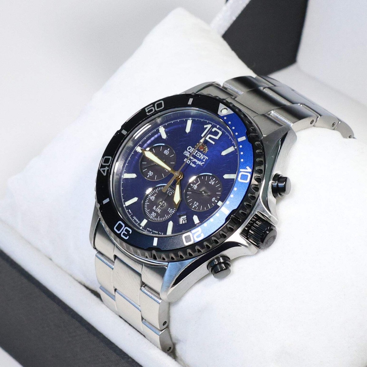 Orient Sports Limited Edition Solar Blue Dial Men's Watch RA