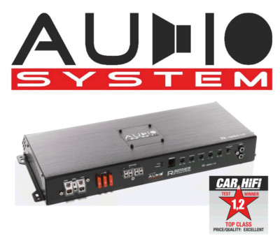 Audio System R-1250.1D   Mono Block  SMD Bass-Verstärker  1 x 1250 Watt RMS 1Ohm