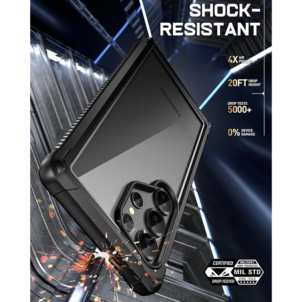 Funda Poética Integrada Pantalla Para Samsung Galaxy S25 Ultra 5G S25 Plus S25 Foto 3 de 4