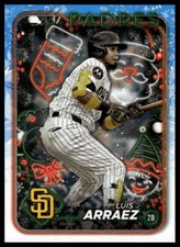 Luis Arraez 2024 Topps Holiday #H168 San Diego Padres