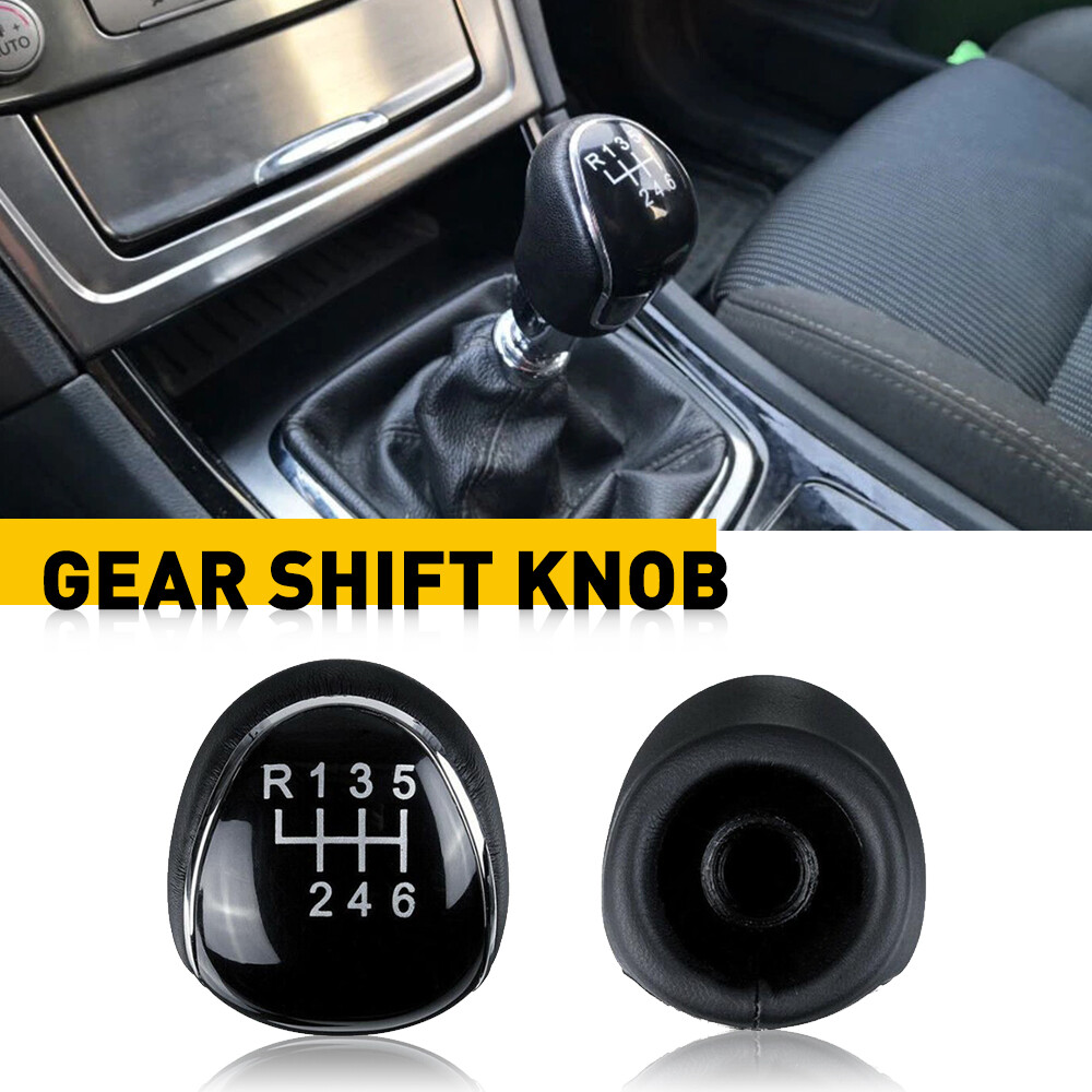 6 Speed Gear Shift Knob Cap Cover Insert For Ford Focus Fiesta Kuga