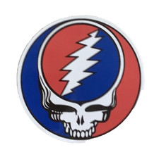 Grateful Dead Steal Your Face Sticker Decal Jerry Garcia Hippie Rock n Roll