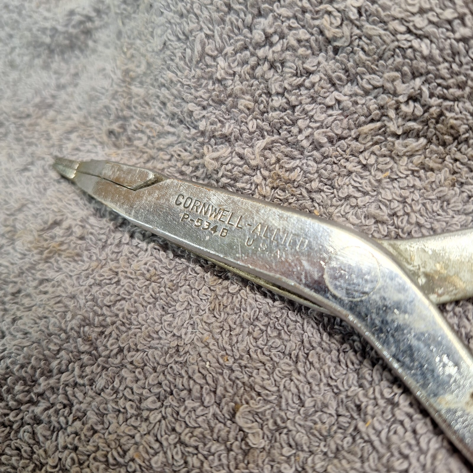 Lot Of 3 Vintage USA Made Snap Ring Pliers Alloy Steel Cornwell