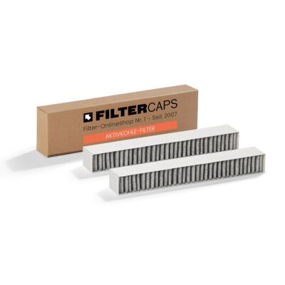 Aktivkohlefilter DKF 30-P, Ersatz von FILTERCAPS, passend für Miele-Geräte