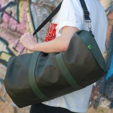 ALGORITMO Borsone Riccione Verde.  Made in Italy