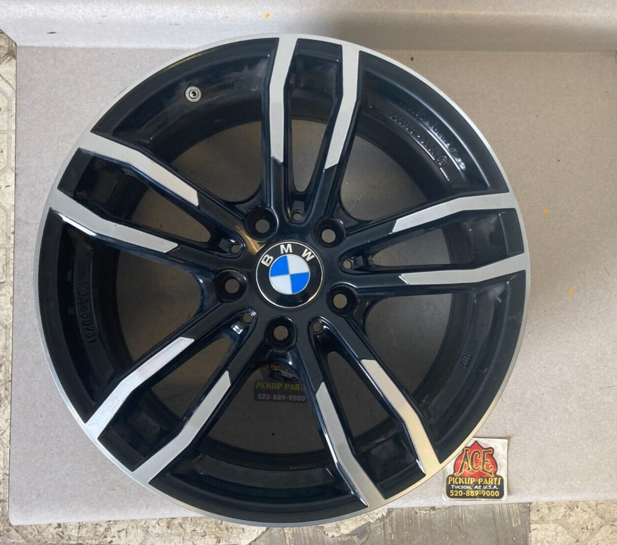 ALUTEC Drive 807 17x8 5 Lug 120mm Alloy Spare Wheel Rim BMW Cap