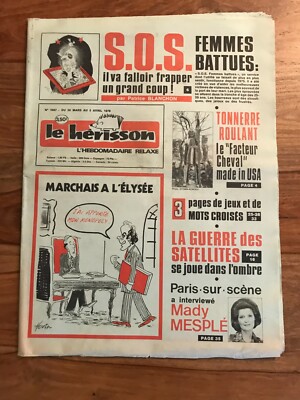 Journal le hérisson No. 1667 FROM 30 MARS TO 5 APRIL 1978