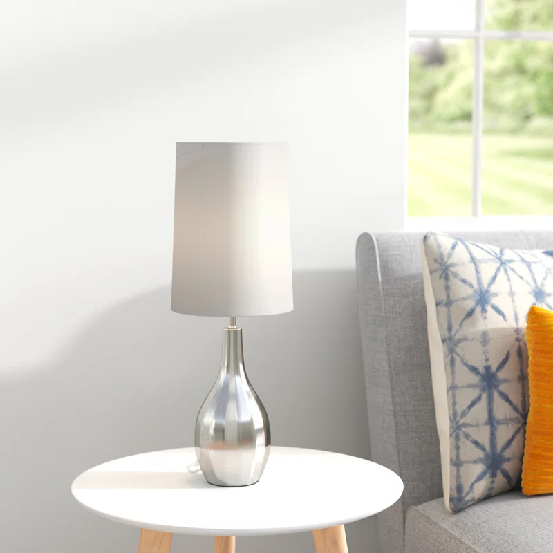 Lamp Table Metal Light Desk Bedside Set Led Modern Nightstand Lamps eBay