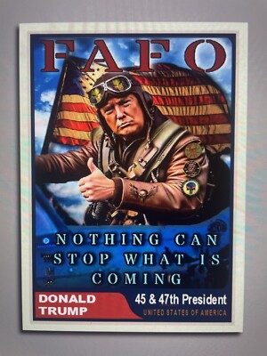 Carta ACEO personalizzata Donald Trump 2024 47 una grande bellissima