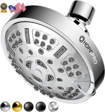 Original Modified HIGH FLOW SHOWER HEAD 14 GPM Soft High Pressure Acrylonitr