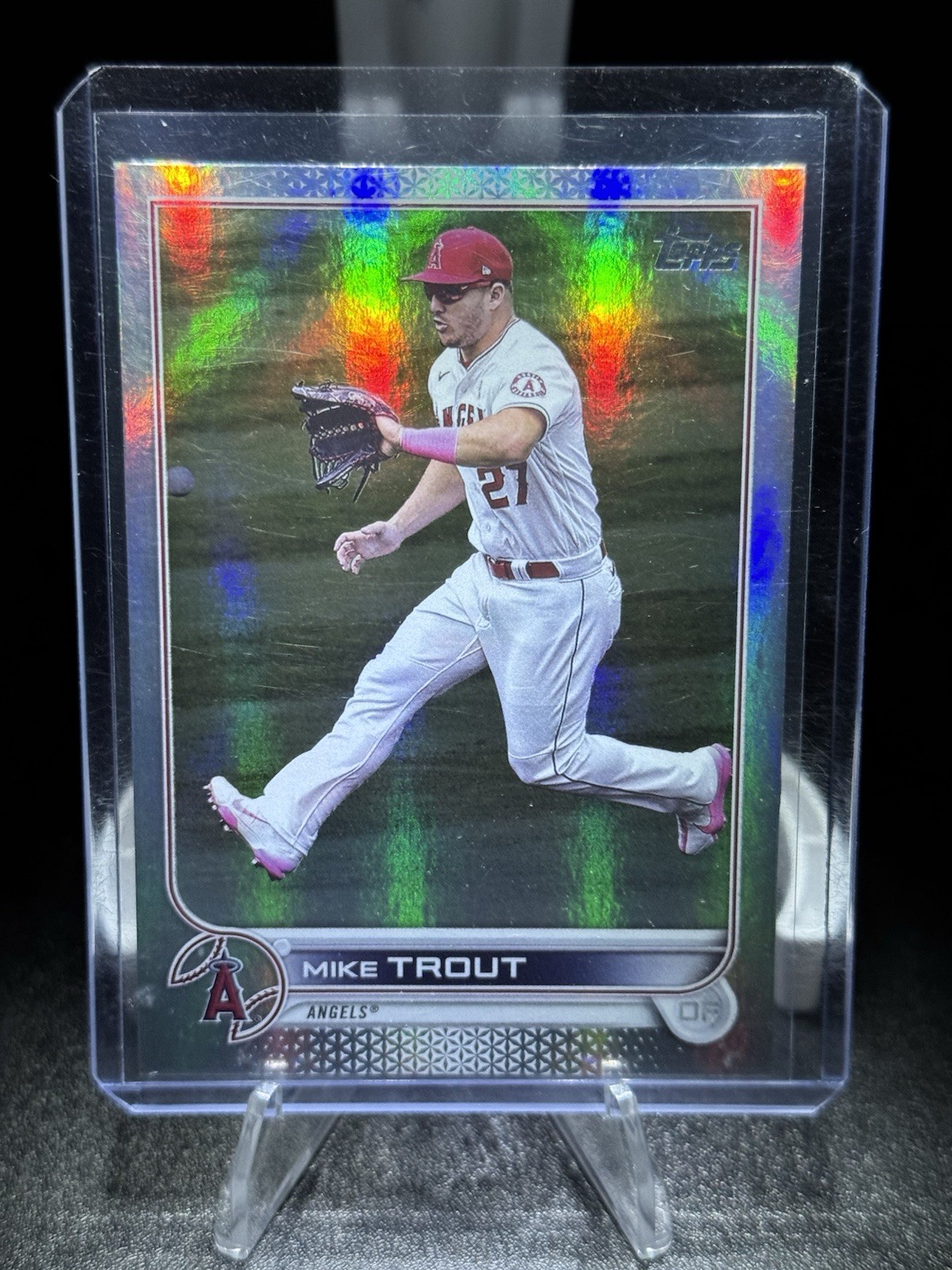 2022 Topps Chrome - Mike Trout #200 Rainbow Refractor