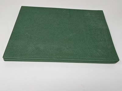 Pack of 10 Darice Foamies Craft Foam Sheets Dark Green 2mm Thick (9 x 12 inches)