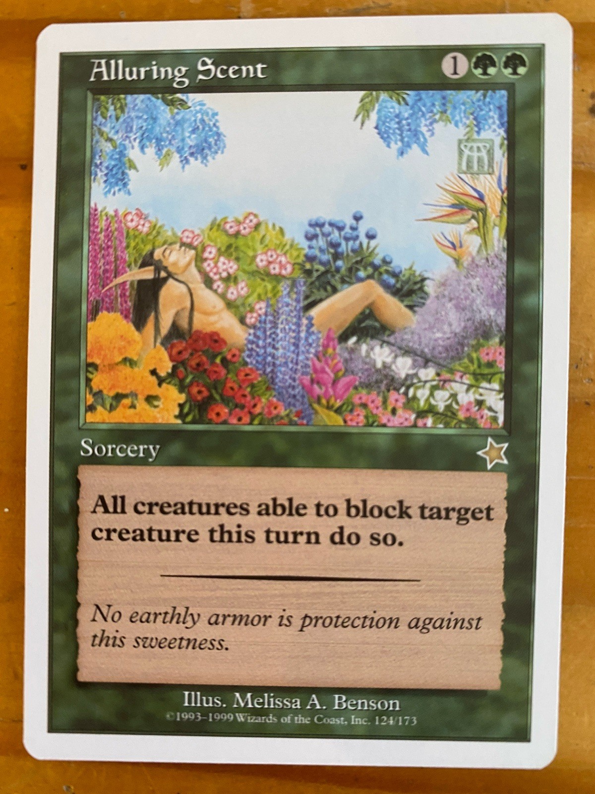 Alluring Scent MTG Magic the Gathering Starter 1999 Regular Rare Card