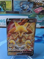 Alakazam V - 172/185 - Pokemon Vivid Voltage Sword & Shield Full Art Card NM