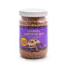 Pet Tortoise Food Small Pellet Diet Flukers 16 oz Tortoise Pellets Small Food