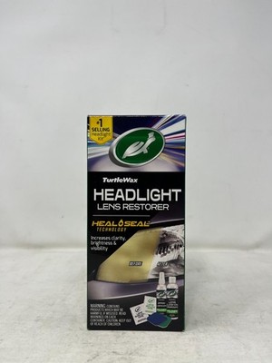 Turtle Wax Headlight Lens Restorer Kit - Heal and Seal Technology - T240KT
